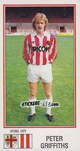 Sticker Peter Griffiths - UK Football 1982-1983 n. 257 - Panini