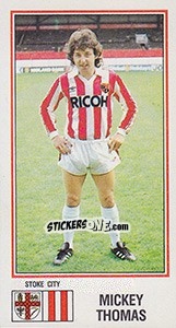 Figurina Mickey Thomas - UK Football 1982-1983 - Panini