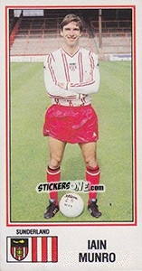 Figurina Iain Munro - UK Football 1982-1983 - Panini