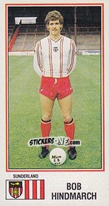 Figurina Bob Hindmarch - UK Football 1982-1983 n. 267 - Panini