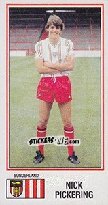 Figurina Nick Pickering - UK Football 1982-1983 - Panini