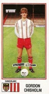 Sticker Gordon Chisholm - UK Football 1982-1983 n. 270 - Panini