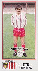 Cromo Stan Cummins - UK Football 1982-1983 - Panini