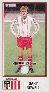 Sticker Gary Rowell - UK Football 1982-1983 n. 273 - Panini