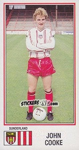 Sticker John Cooke - UK Football 1982-1983 - Panini