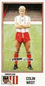 Sticker Colin West - UK Football 1982-1983 - Panini