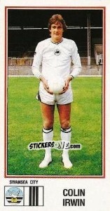Sticker Colin Irwin - UK Football 1982-1983 - Panini