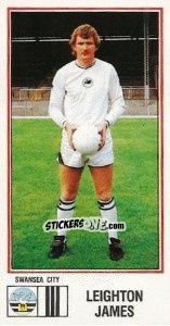 Sticker Leighton James - UK Football 1982-1983 - Panini