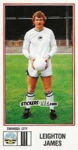 Sticker Leighton James - UK Football 1982-1983 n. 288 - Panini