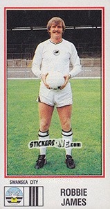 Sticker Robbie James - UK Football 1982-1983 - Panini