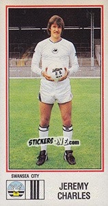 Cromo Jeremy Charles - UK Football 1982-1983 - Panini