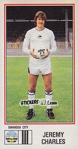 Sticker Jeremy Charles - UK Football 1982-1983 n. 292 - Panini