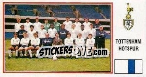 Sticker Team - UK Football 1982-1983 - Panini