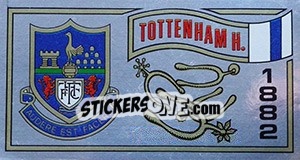 Sticker Badge - UK Football 1982-1983 - Panini