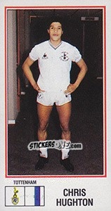 Figurina Chris Hughton - UK Football 1982-1983 - Panini