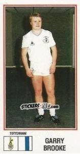 Figurina Garry Brooke - UK Football 1982-1983 - Panini