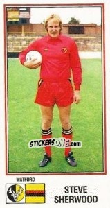 Figurina Steve Sherwood - UK Football 1982-1983 n. 312 - Panini