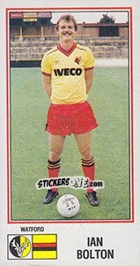 Sticker Ian Bolton - UK Football 1982-1983 - Panini