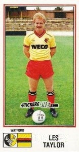 Sticker Les Taylor - UK Football 1982-1983 n. 318 - Panini