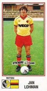 Figurina Jan Lohman - UK Football 1982-1983 n. 320 - Panini