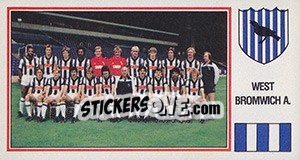 Sticker Team - UK Football 1982-1983 - Panini