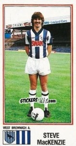 Sticker Steve MacKenzie - UK Football 1982-1983 n. 335 - Panini