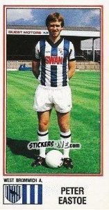 Figurina Peter Eastoe - UK Football 1982-1983 n. 337 - Panini