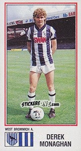 Figurina Derek Monaghan - UK Football 1982-1983 - Panini