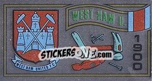 Sticker Badge - UK Football 1982-1983 n. 342 - Panini