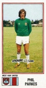 Figurina Phil Parkes - UK Football 1982-1983 - Panini