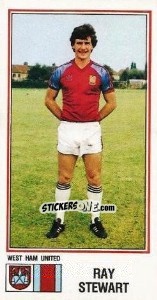 Sticker Ray Stewart - UK Football 1982-1983 - Panini