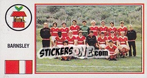 Sticker Barnsley Team - UK Football 1982-1983 n. 358 - Panini