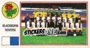 Sticker Blackburn Rovers Team - UK Football 1982-1983 n. 359 - Panini
