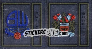 Sticker Bolton/Burnley Badge