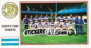 Sticker Queen's Park Rangers Team - UK Football 1982-1983 n. 383 - Panini