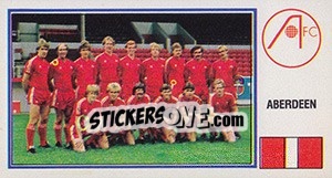 Figurina Team - UK Football 1982-1983 - Panini