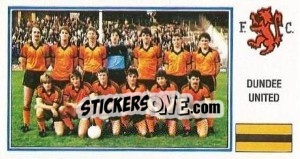 Figurina Team - UK Football 1982-1983 - Panini