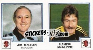 Cromo Jim McLean / Hamish McAlpine