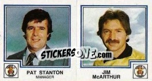 Sticker Pat Stanton / jim Mcarthur - UK Football 1982-1983 n. 428 - Panini