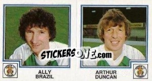 Sticker Ally Brazil / arthur Duncan - UK Football 1982-1983 n. 429 - Panini