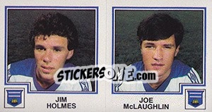 Sticker Jim Holmes / joe Mclaughin - UK Football 1982-1983 n. 448 - Panini