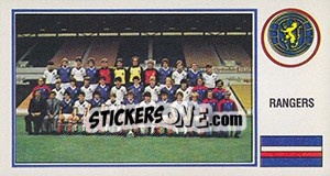 Figurina Team - UK Football 1982-1983 - Panini