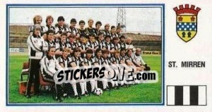 Figurina Team - UK Football 1982-1983 n. 471 - Panini