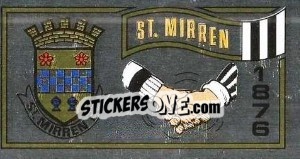 Sticker Badge - UK Football 1982-1983 n. 472 - Panini
