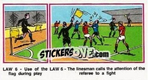 Sticker Use Of The Flag - UK Football 1982-1983 n. 490 - Panini