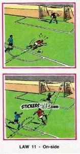Cromo On-side - UK Football 1982-1983 - Panini