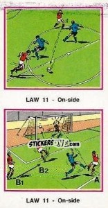 Cromo On-side - UK Football 1982-1983 - Panini