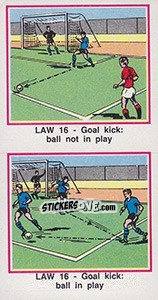 Sticker Goal Kicks - UK Football 1982-1983 n. 525 - Panini