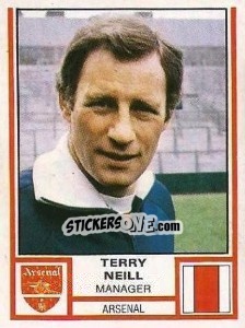 Cromo Terry Neill