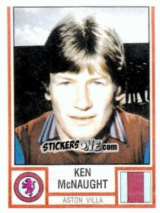Cromo Ken McNaught - UK Football 1980-1981 - Panini